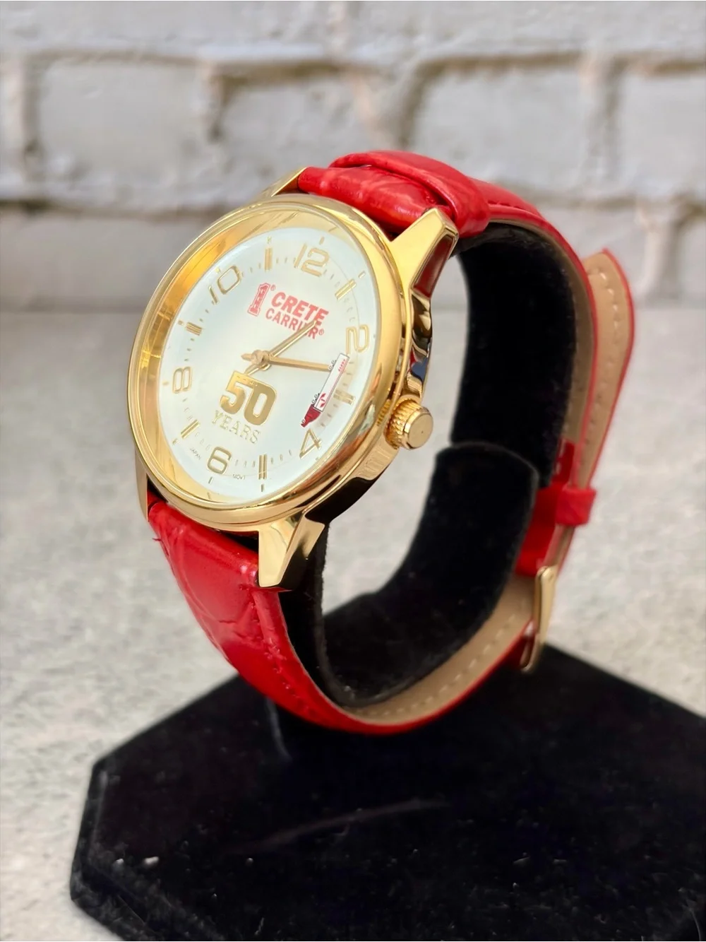 Crete Carrier 50 Years Commemorative Trucking Quartz Watch New Battery